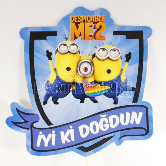 İyiki Doğdun Çılgın Hırsız Minyonlar Konuşma Balonu