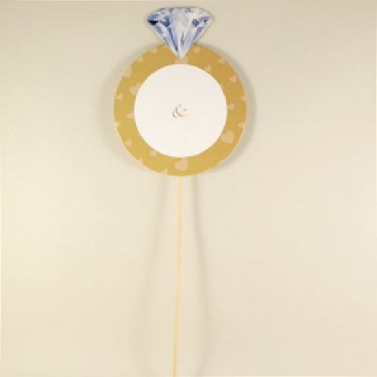 İsim Yazılan Elmas Figürlü Konuşma Balonu