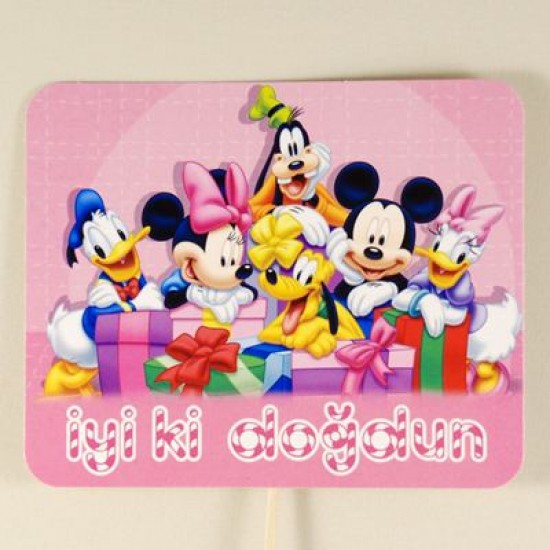 İyiki Doğdun Disney Karakterleri Konuşma Balonu
