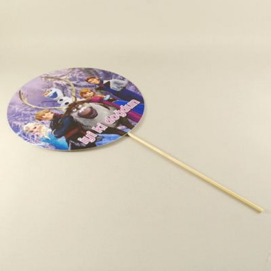 İyiki Doğdun Frozen Temalı Konuşma Balonu