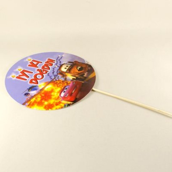 İyiki Doğdun Şimşek Mc Queen Konuşma Balonu