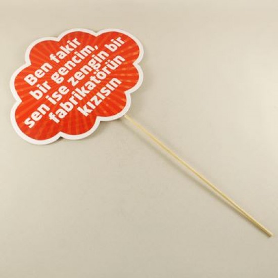 Ben Fakir Bir Gencim Sen İse Zengin Konuşma Balonu