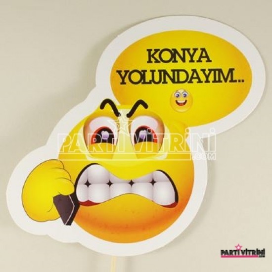 Konya Yolundayım Smiley Konuşma Balonu
