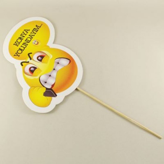 Konya Yolundayım Smiley Konuşma Balonu