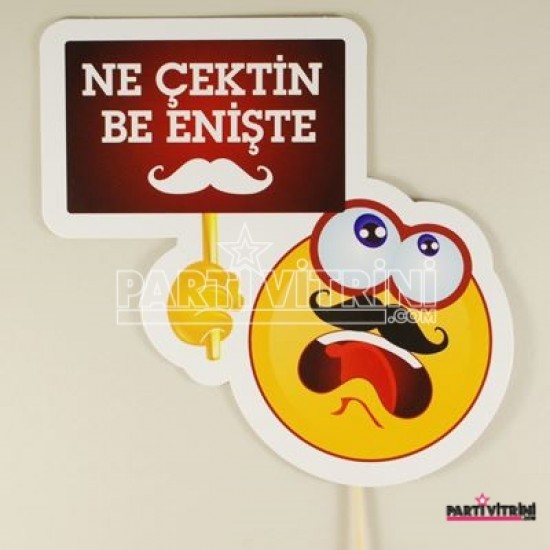 Ne Çektin Be Enişte Smiley Konuşma Balonu