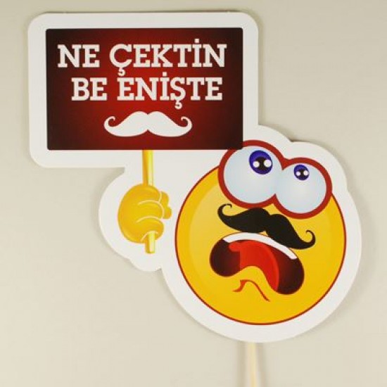Ne Çektin Be Enişte Smiley Konuşma Balonu