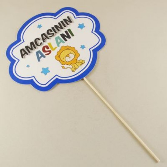 Amcasının Aslanı Konuşma Balonu