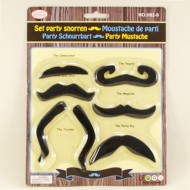 Takma Bıyık Seti 6 Adet