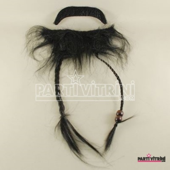 Karayip Korsanı Takma Sakal Ve Bıyık