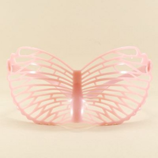 Kelebek Mask Pembe Parti Gözlüğü