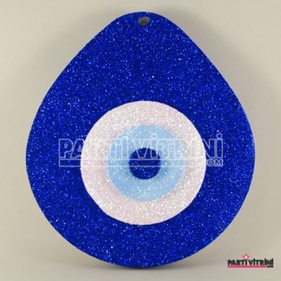 Strafor Nazar Boncuğu Lacivert Büyük Boy 22x20 Cm