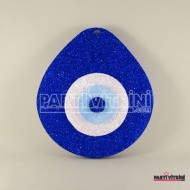 Strafor Nazar Boncuğu Lacivert Küçük Boy 15x13 Cm