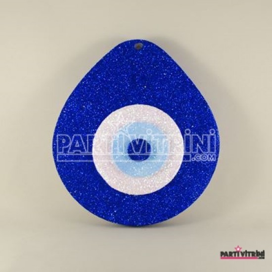 Strafor Nazar Boncuğu Lacivert Küçük Boy 15x13 Cm