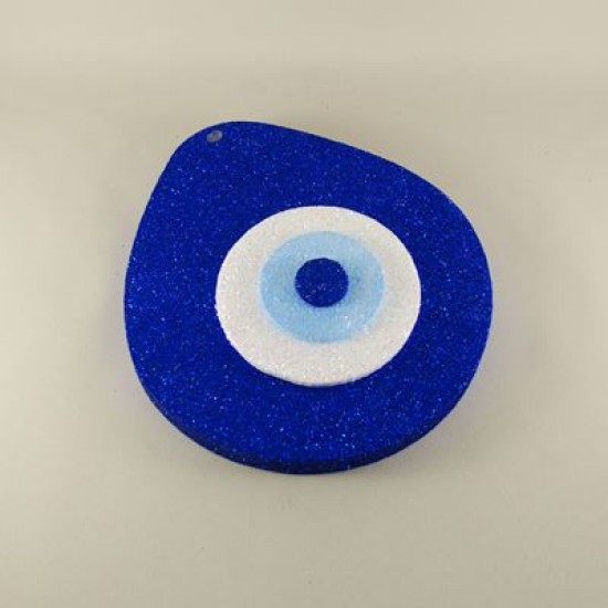 Strafor Nazar Boncuğu Lacivert Küçük Boy 15x13 Cm