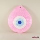 Strafor Nazar Boncuğu Pembe Küçük Boy 15x13 Cm