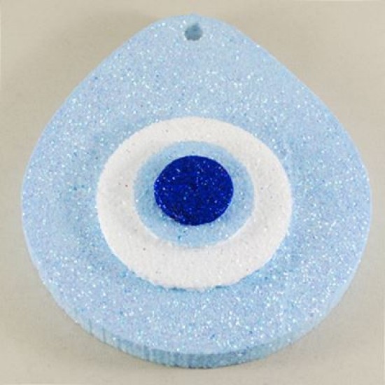 Strafor Nazar Boncuğu Mavi Büyük Boy 22x20 Cm