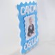 Canım Oğlum Resimli Mavi Strafor Köpük Kapı Süsü