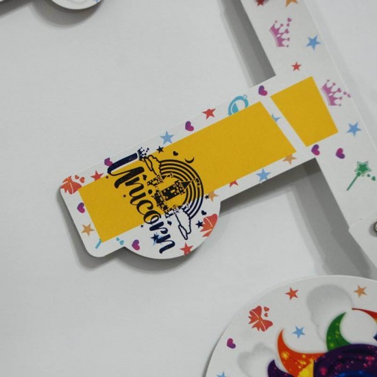 Unicorn İyiki Doğdun Uzar Kapı Ve Tavan Süsü