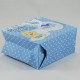 Erkek Bebek Resimli Mavi Karton Çanta 11X11 Cm 10 Adet