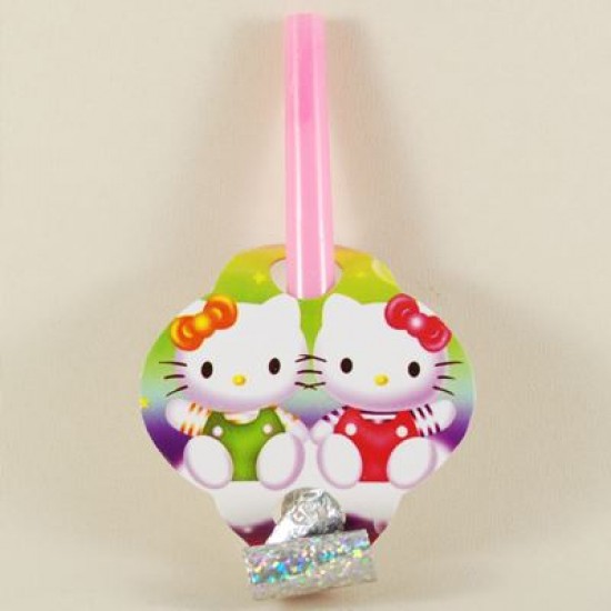Hello Kitty Düdüklü Kaynana Dili Seti 6 lı