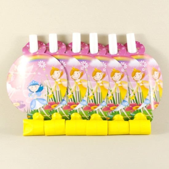 Peri Kızı Temalı Düdüklü Kaynana Dili Seti 6 lı