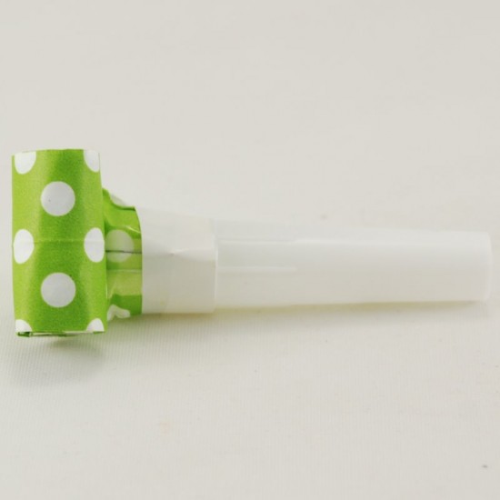 Rengarenk Puantiyeli Düdüklü Kaynana Dili Seti 10 lu