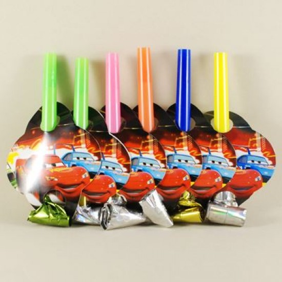 Şimşek Mc Queen Düdüklü Kaynana Dili Seti 6 lı