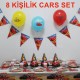 Cars Şimşek Mc Queen Temalı Konsept Parti Seti