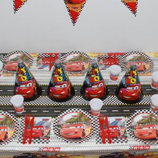 Cars Şimşek Mc Queen Temalı Konsept Parti Seti