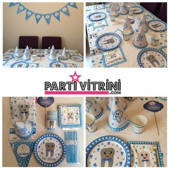Erkek Bebek Diş Buğdayı Parti Seti