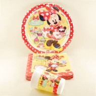 Minnie Mouse Ve Cupcake Konsept Parti Seti