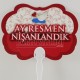 Ay Resmen Nişanlandık Kuşlu Konuşma Balonu
