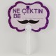 Ne Çektin Be ... İsim Yazılan Konuşma Balonu