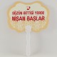 Sözün Bittiği Yerde Nişan Başlar Desenli Konuşma Balonu