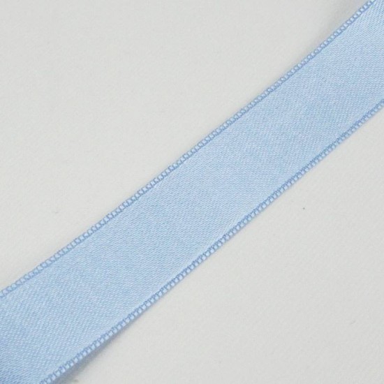 Mavi Saten Kurdela 2 Cm. X 10 Metre