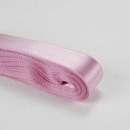 Pembe Saten Kurdela 2 Cm. X 10 Metre