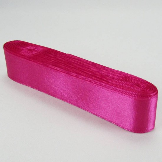 Fuşya Saten Kurdela 3 Cm. X 10 Metre