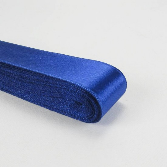 Lacivert Saten Kurdela 3 Cm. X 10 Metre