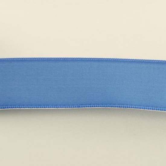 Mavi Saten Kurdela 3 Cm. X 10 Metre