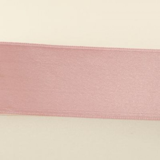 Pembe Saten Kurdela 4 Cm. X 10 Metre