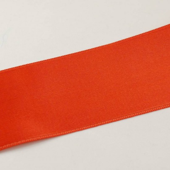 Kırmızı Saten Kurdela 6 Cm. X 10 Metre
