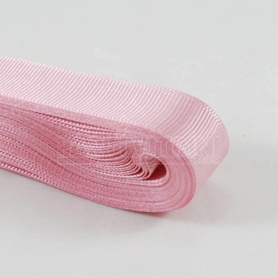 Pembe Grogren Kurdela 2 Cm. X 10 Metre