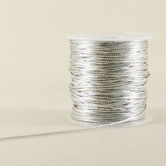 Gümüş Renk Monofil Sim Kurdela 03 mm. 50 Metre