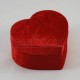 Kırmızı Kalp Kutu Küçük Boy 10 cm x 5 cm