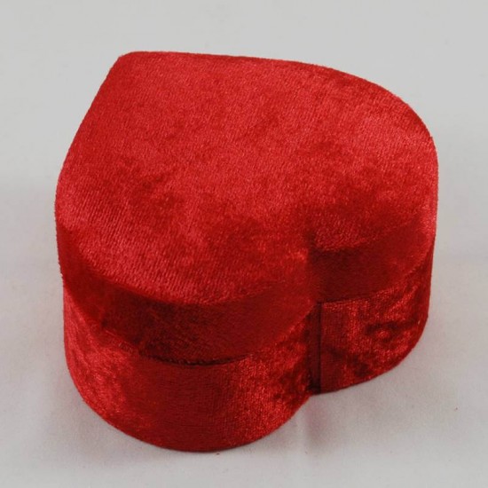 Kırmızı Kalp Kutu Küçük Boy 10 cm x 5 cm