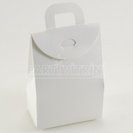 Beyaz Renk Karton Çerez Ve Şekerlik 11x7x4.5 cm 10 Adet