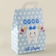 İlk Dişim Diş Görselli Mavi Puantiyeli Karton Çerez Ve Şekerlik