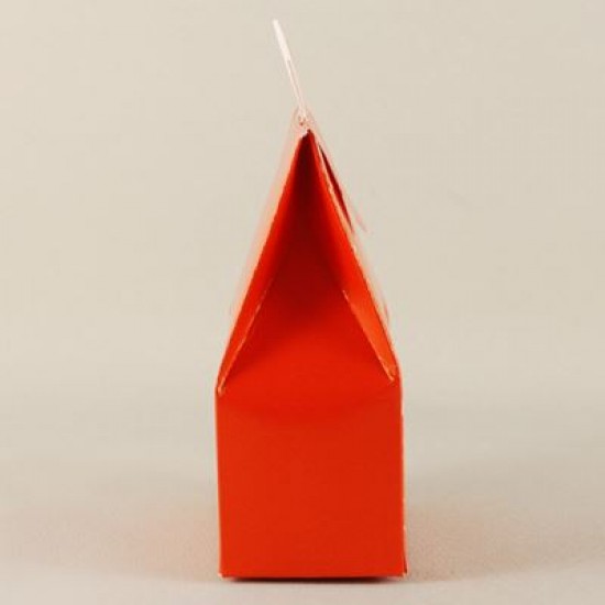 Kırmızı Renk Karton Çerez Ve Şekerlik 11x7x4.5 cm 10 Adet