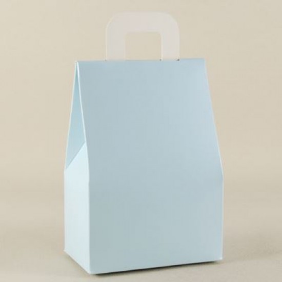 Mavi Renk Karton Çerez Ve Şekerlik 11x7x4.5 cm 10 Adet