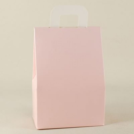 Pembe Renk Karton Çerez Ve Şekerlik 11x7x4.5 cm 10 Adet